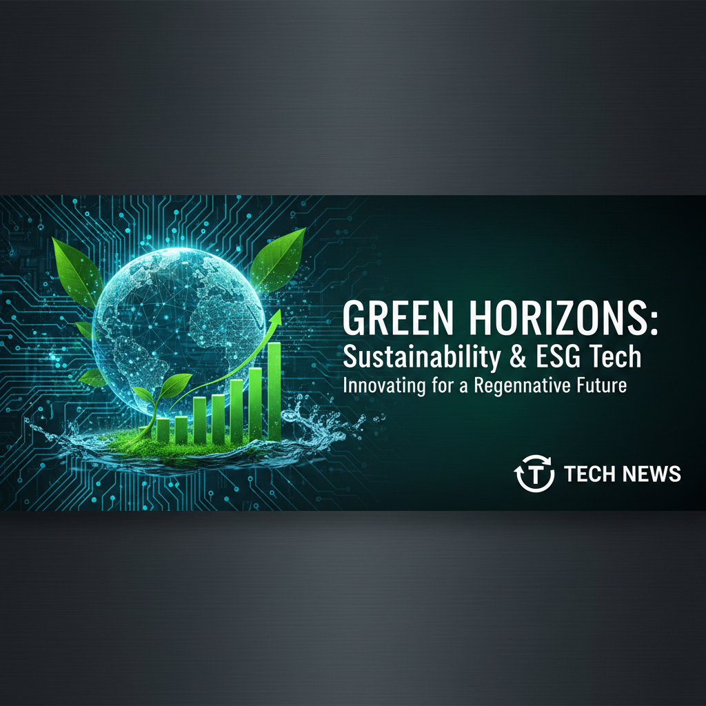 The Green Horizon: Sustainability & ESG Tech Surges in 2026 | OmniPress AI
